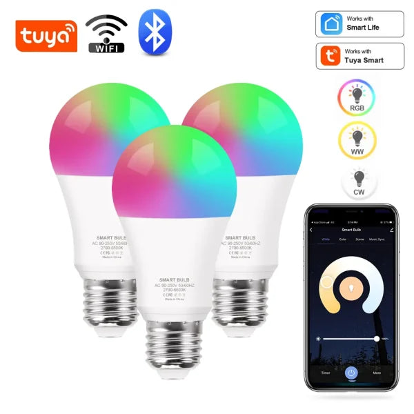 Smart Wifi RGB LED Bulb