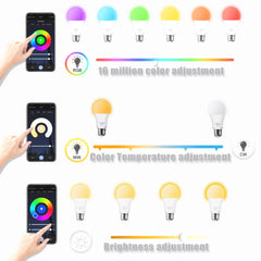 Smart Wifi RGB LED Bulb