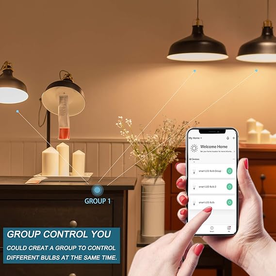 Smart Wifi RGB LED Bulb