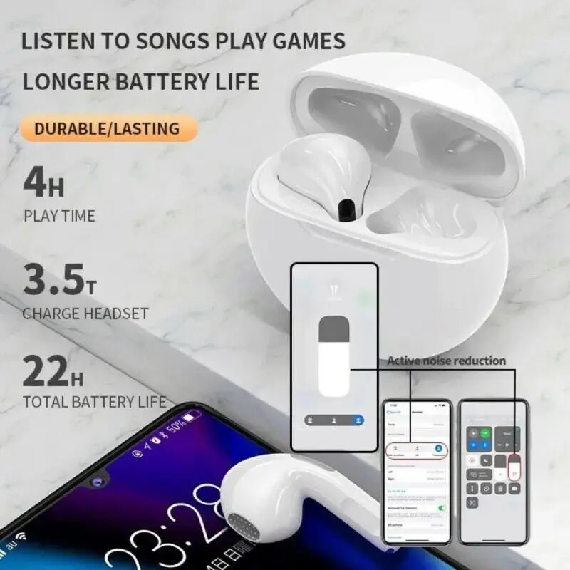 OriginalXiaomi Air Pro 6 Mini Pods Earbuds Earpods